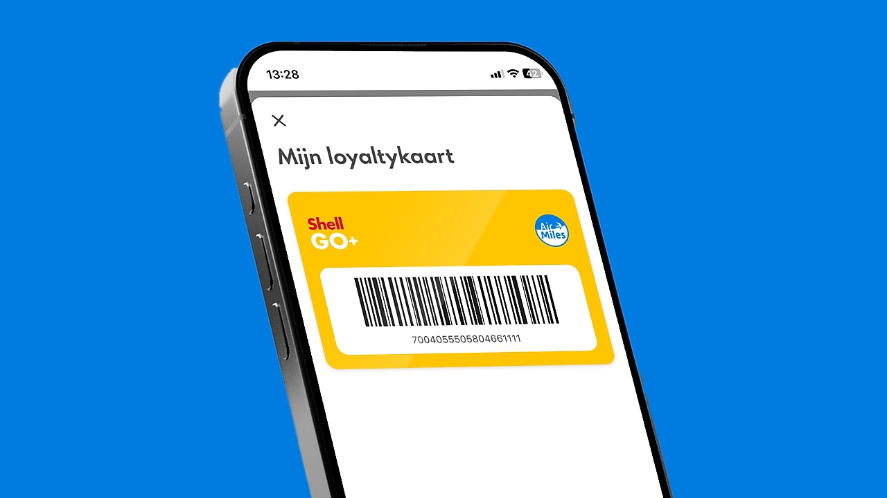 Screenshot of the Shell App home screen
