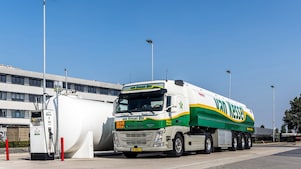 Een Van Kessel-tankwagen in Milheeze (Foto: Van Kessel)