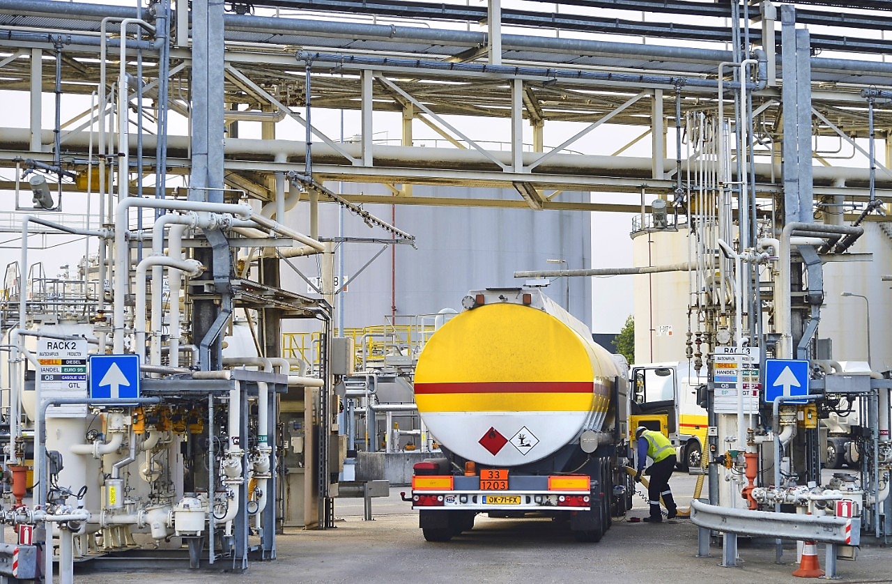 Shell-terminal in Arnhem (Foto: Flip Franssen/Hollandse Hoogte/ANP)