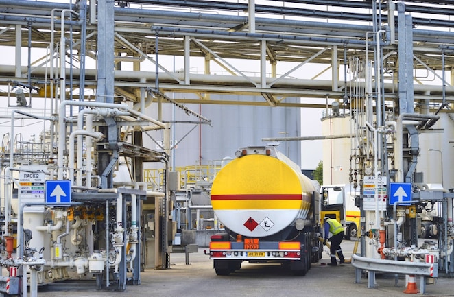 Shell-terminal in Arnhem (Foto: Flip Franssen/Hollandse Hoogte/ANP)