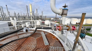 Vrijgekomen dampen worden direct afgevangen en verbrand