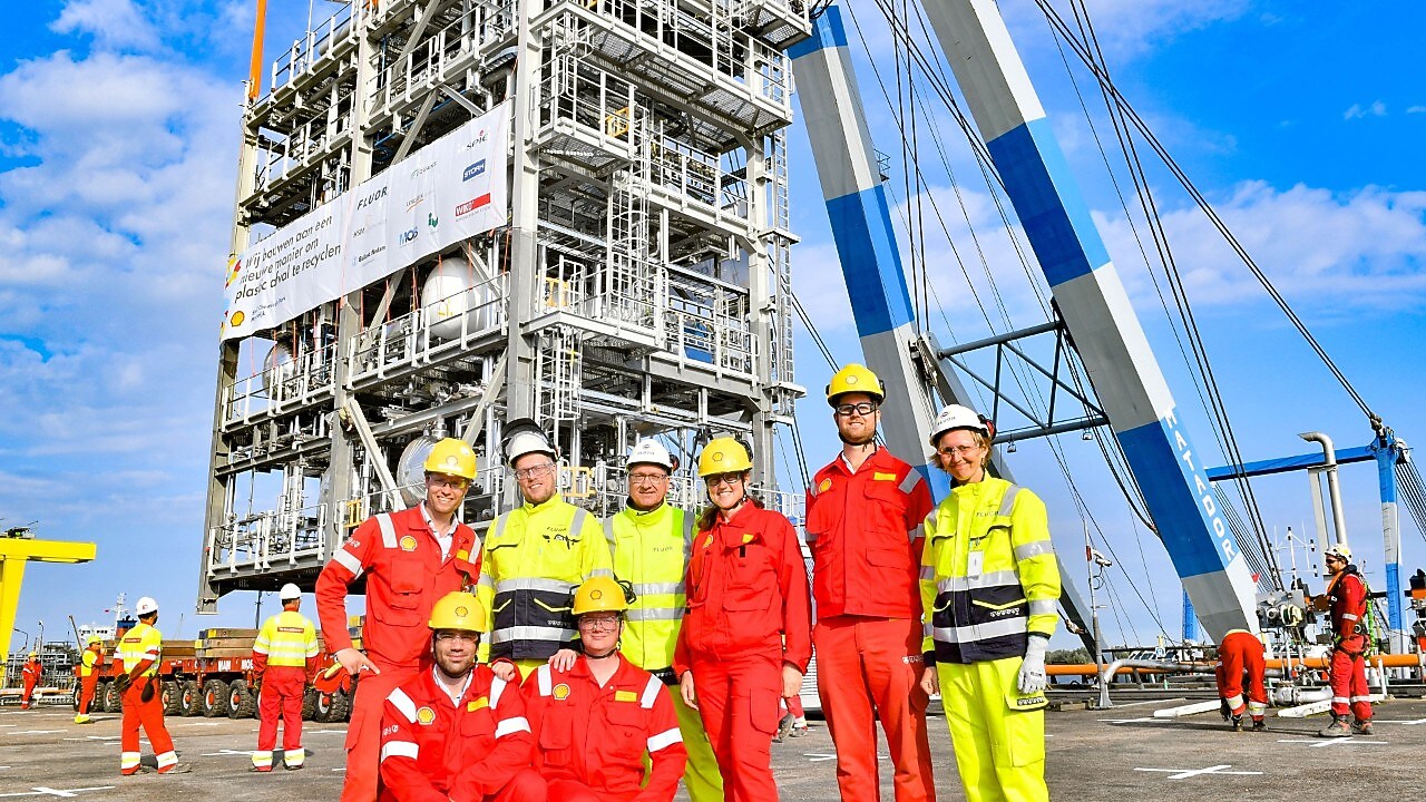 Missie geslaagd: de unit is (bijna) op Moerdijkse bodem