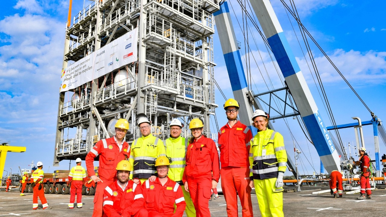 Missie geslaagd: de unit is (bijna) op Moerdijkse bodem