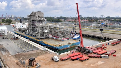 HEFA plant modules Shell ECP Rotterdam, August 2023