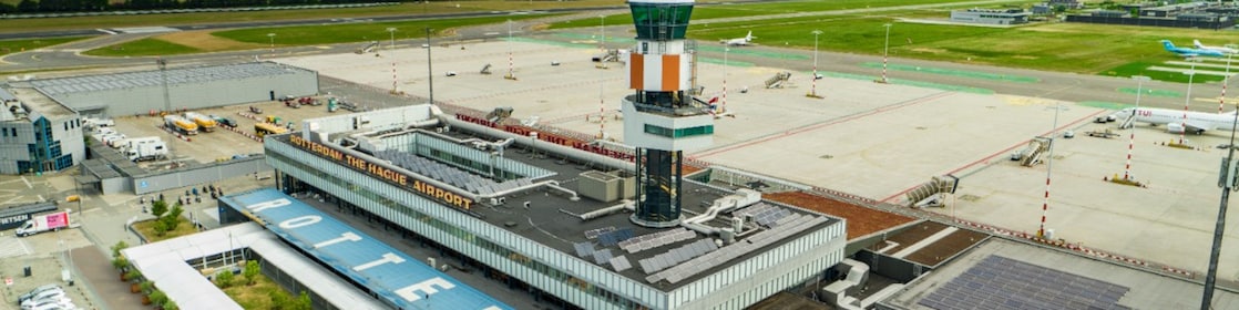 Rotterdam The Hague Airport versnelt bijmengen duurzame vliegtuigbrandstof