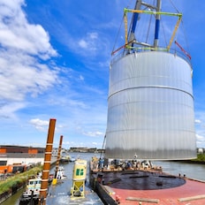 … op transport te gaan naar Shell Chemicals Park Moerdijk