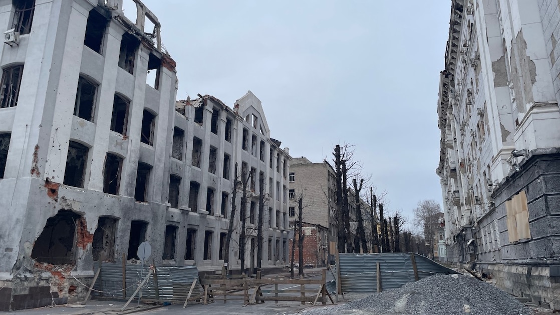 Kharkiv centrum, 2023 (Foto: Fulco Treffers)