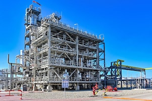 De Market Development Upgrader op Shell Chemicals Park Moerdijk