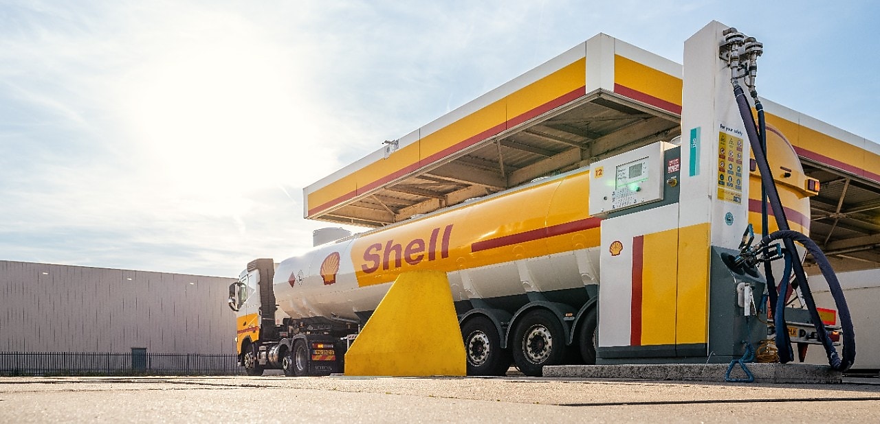 Shell-tankwagen