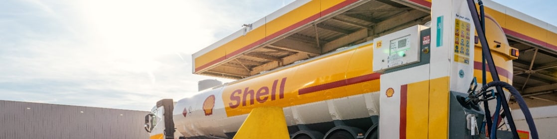 Shell-tankwagen