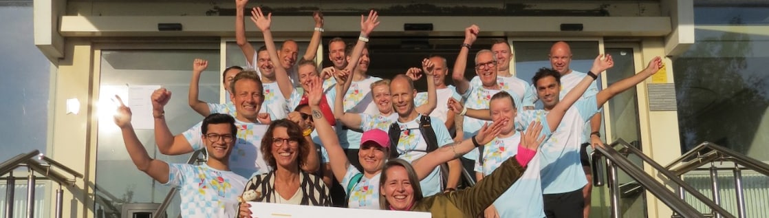 Shell'ers van Pernis zamen geld in voor het Sophia Kinderziekenhuis