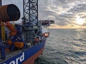 Close-up van het schip Boreas van Van Oord (Foto: Van Oord)