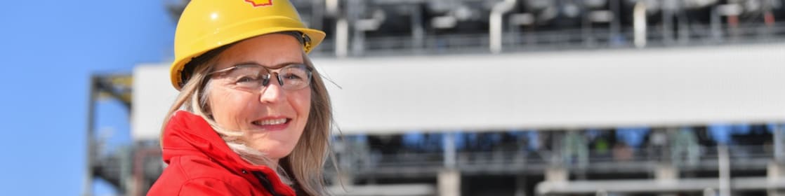 Antoinet van Schaijk, general manager Shell Chemicals Park Moerdijk
