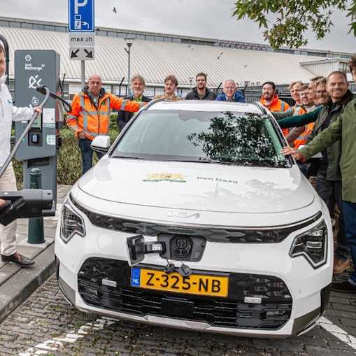 Opening nieuwe Shell Recharge-snelladers bij het Zuiderpark in Den Haag, 17 september 2025 (Foto: Roger Dohmen)