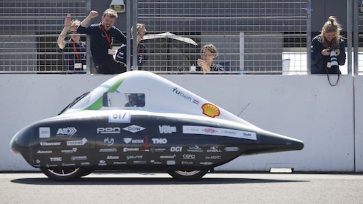 Shell Eco-marathon op het circuit van Assen