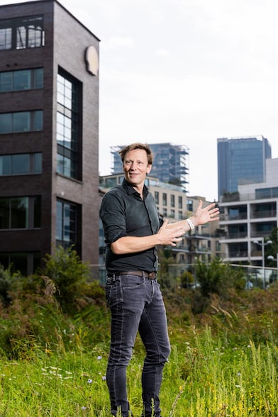 Rogier Schoon at the Energy Transition Campus Amsterdam (Foto: Jiri Büller)