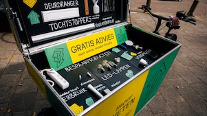 De toolbox in de bakfiets van De EnergieWending