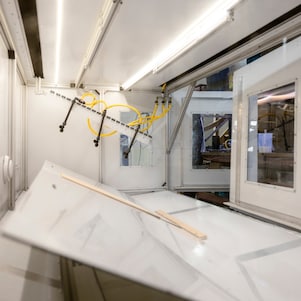 In het coatinglab van PAR+ (Foto: Christian Kalse)