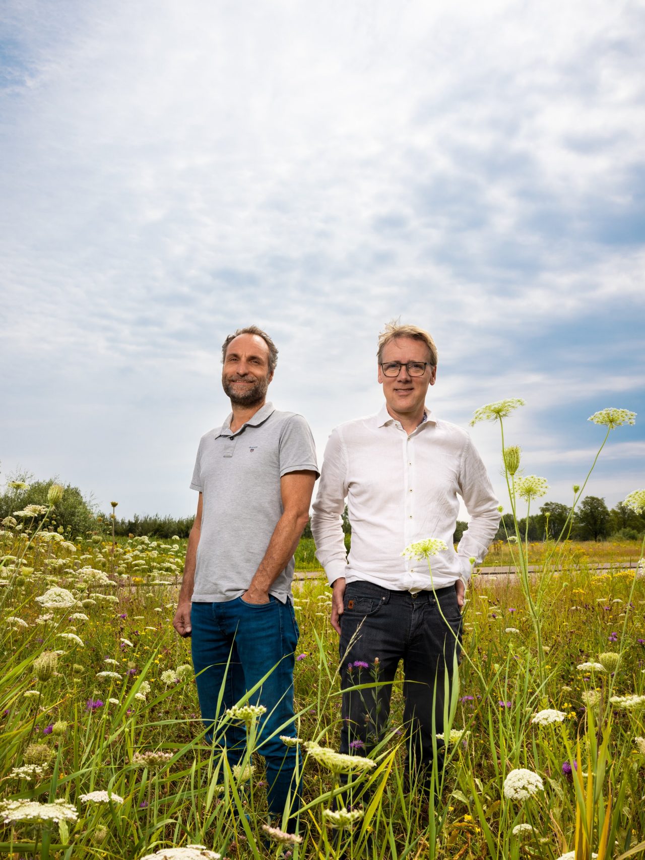 Onno Bierhoff en Arjan van der Horst (Foto: Christian Kalse)