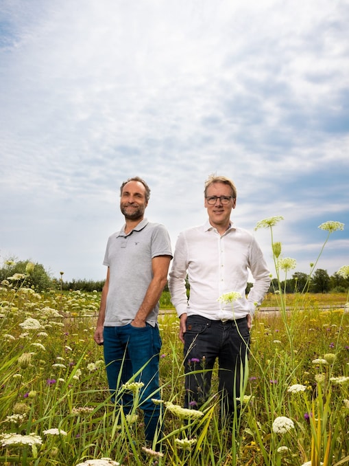 Onno Bierhoff en Arjan van der Horst (Foto: Christian Kalse)