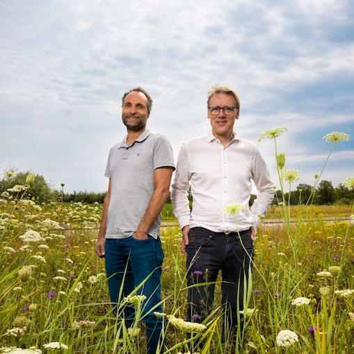 Onno Bierhoff en Arjan van der Horst (Foto: Christian Kalse)