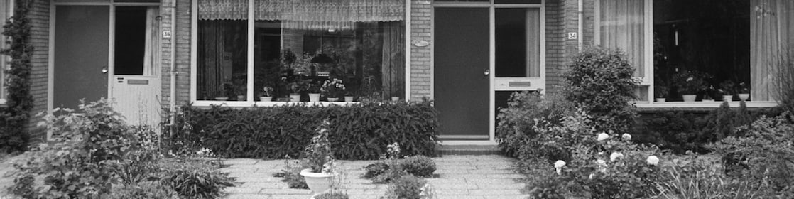 Doorzonwoning (Foto: Regionaal Archief Alkmaar)