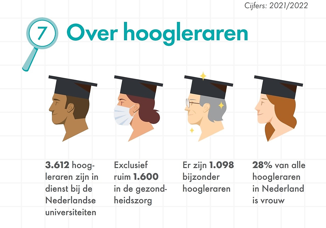 Grafiek 7: Over hoogleraren