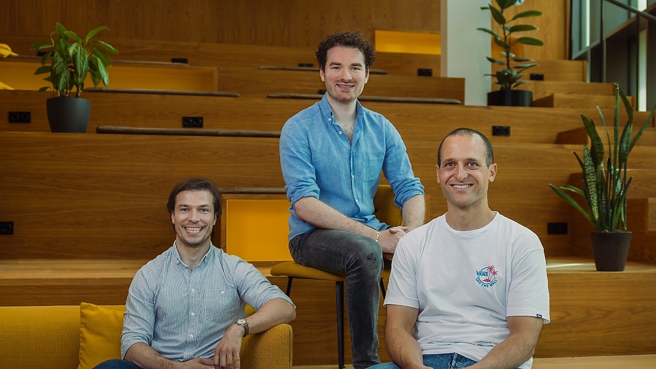 De drie ondernemers van homii (Foto: Christian Kalse)