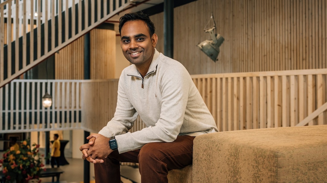 Ankit Chouhan van KlimaShift (Foto: Christian Kalse)