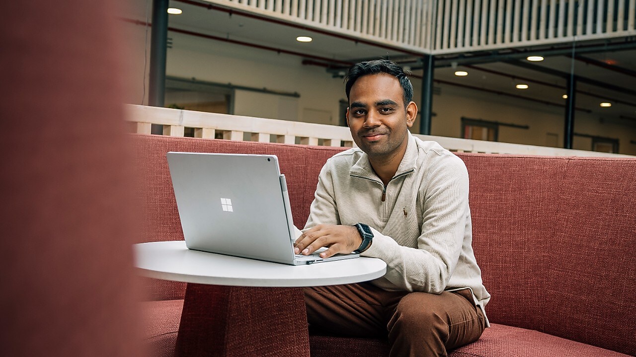 Ankit Chouhan van KlimaShift (Foto: Christian Kalse)