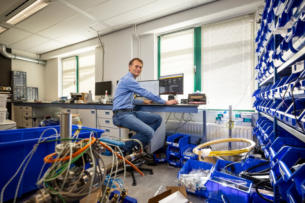 Laurens van Vliet, Chief Operations Officer and System Engineer at Newton Energy Solutions (Foto: Christian Kalse)