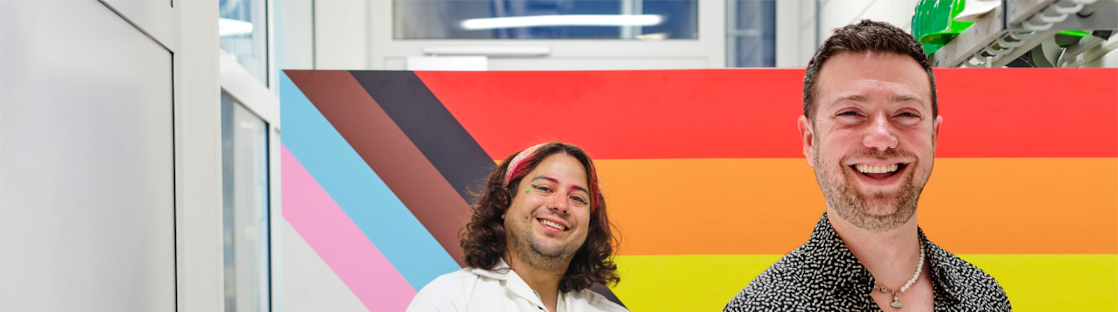 Alex en Dylan van Pink Pearl (Beeld: Lars van den Brink/Jelle Hoogendam)