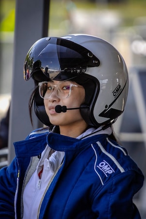 Een van de coureurs (Foto: Marcel Burger)