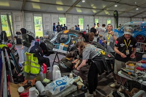 In de paddock (Foto: Marcel Burger)