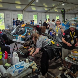 In de paddock (Foto: Marcel Burger)