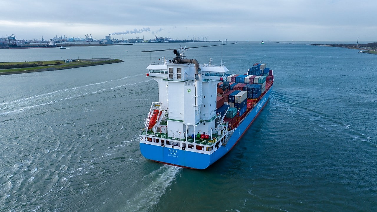 Schip zee CO2 afvang systeem 