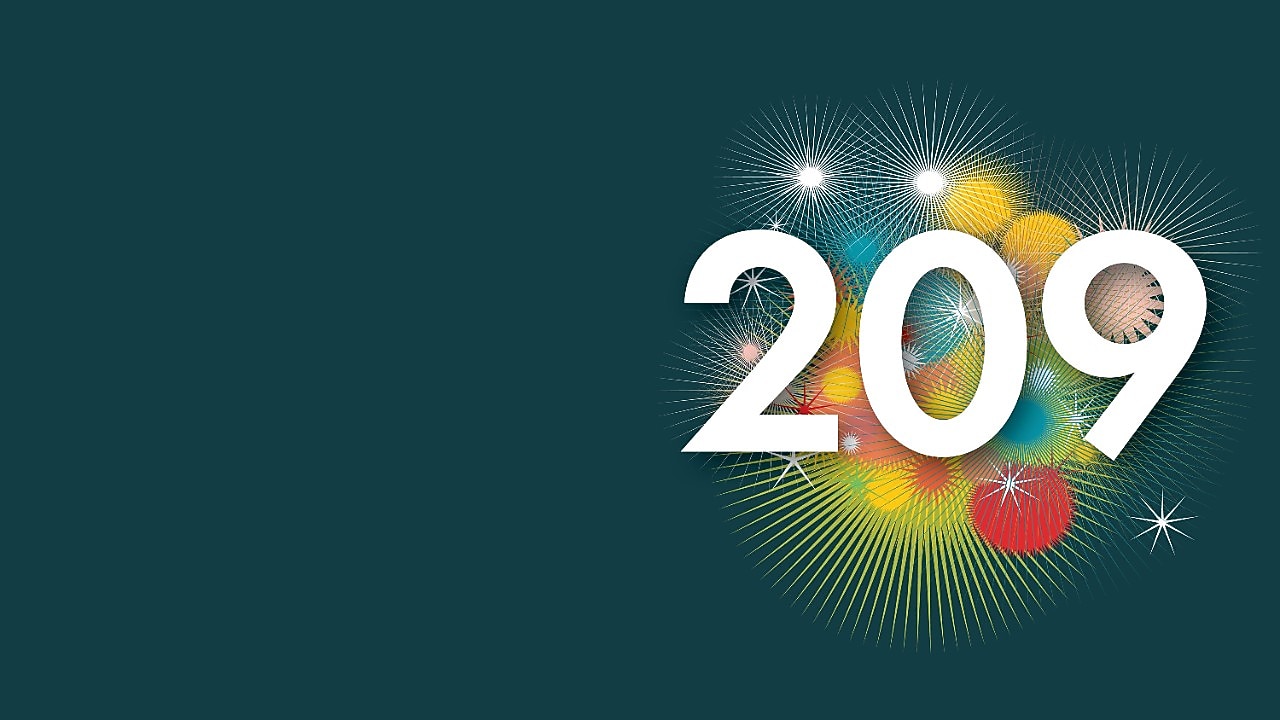 Het getal 209 (Beeld: Jelle Hoogendam)