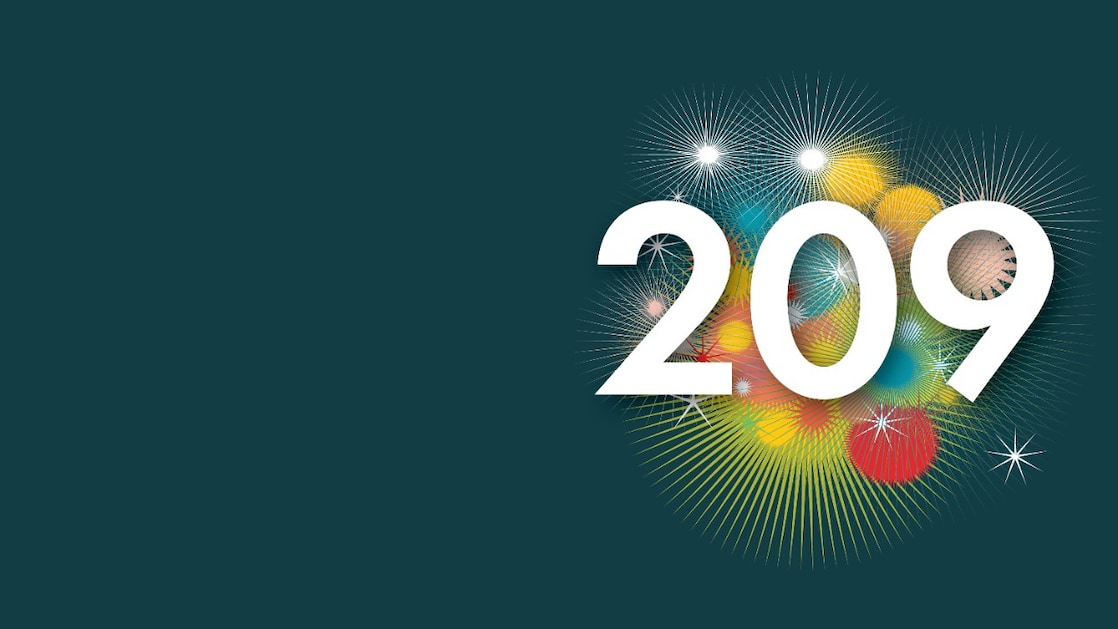 Het getal 209 (Beeld: Jelle Hoogendam)