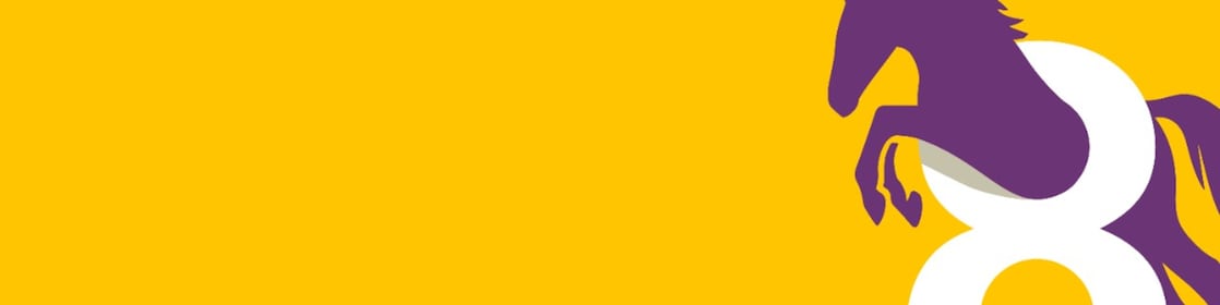 Het getal 8 en een paard (Beeld: Jelle Hoogendam)