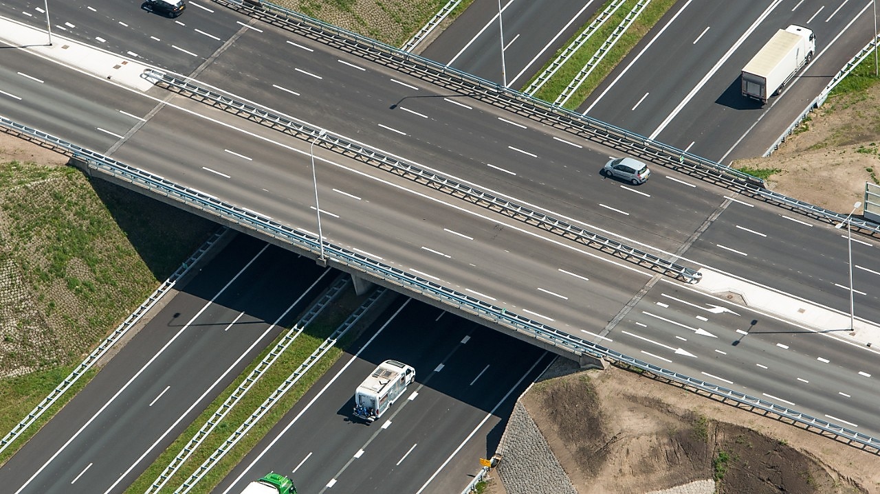 Een snelwegviaduct (Foto: ANP)