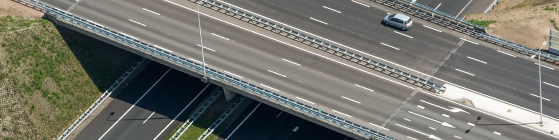 Een snelwegviaduct (Foto: ANP)