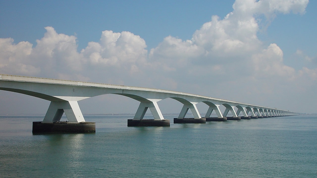 De Zeelandbrug uit 1965. (Foto: Wilco Jacobusse)