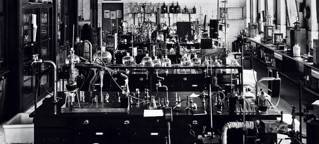 Het Shell-laboratorium in Amsterdam in de jaren 1930 tot 1950
