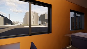 Computerimpressie van de beoogde Shell Biogas-locatie in Coevorden (Beeld: Shell Biogas/Enscape)