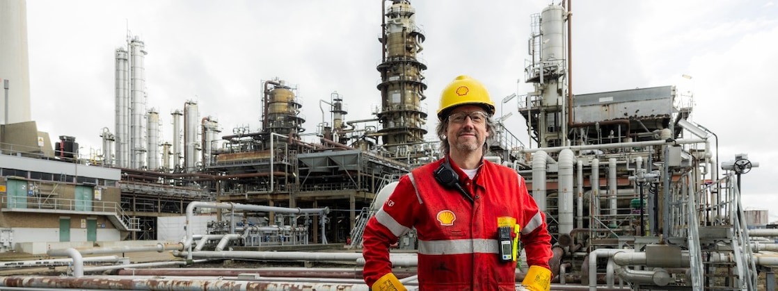Jan-Kees Logmans at Shell Pernis (Photography: Christian Kalse)