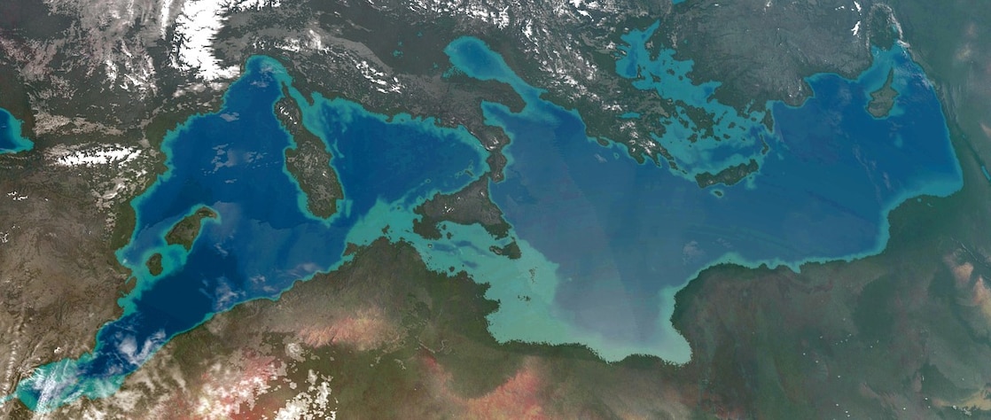 Artist rendering of Atlantropa, made in 2010 (Photo: Izzit)