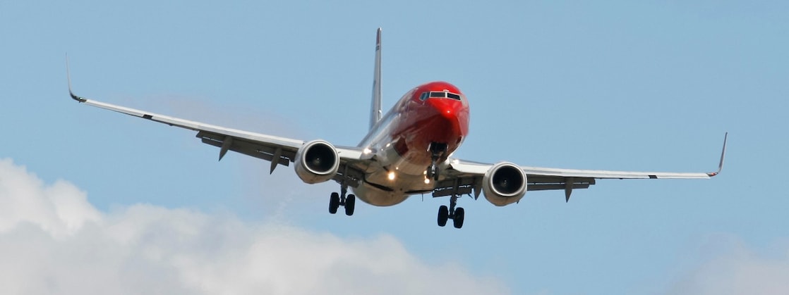A Boeing 737 on final approach (Photo: Marcel Burger)
