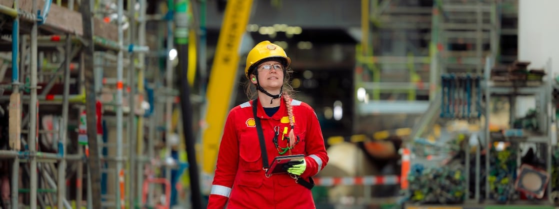 Maaike van der Mee, Safety Field Coordinator at Shell Chemicals Park Moerdijk, the Netherlands (Photo: Christian Kalse)