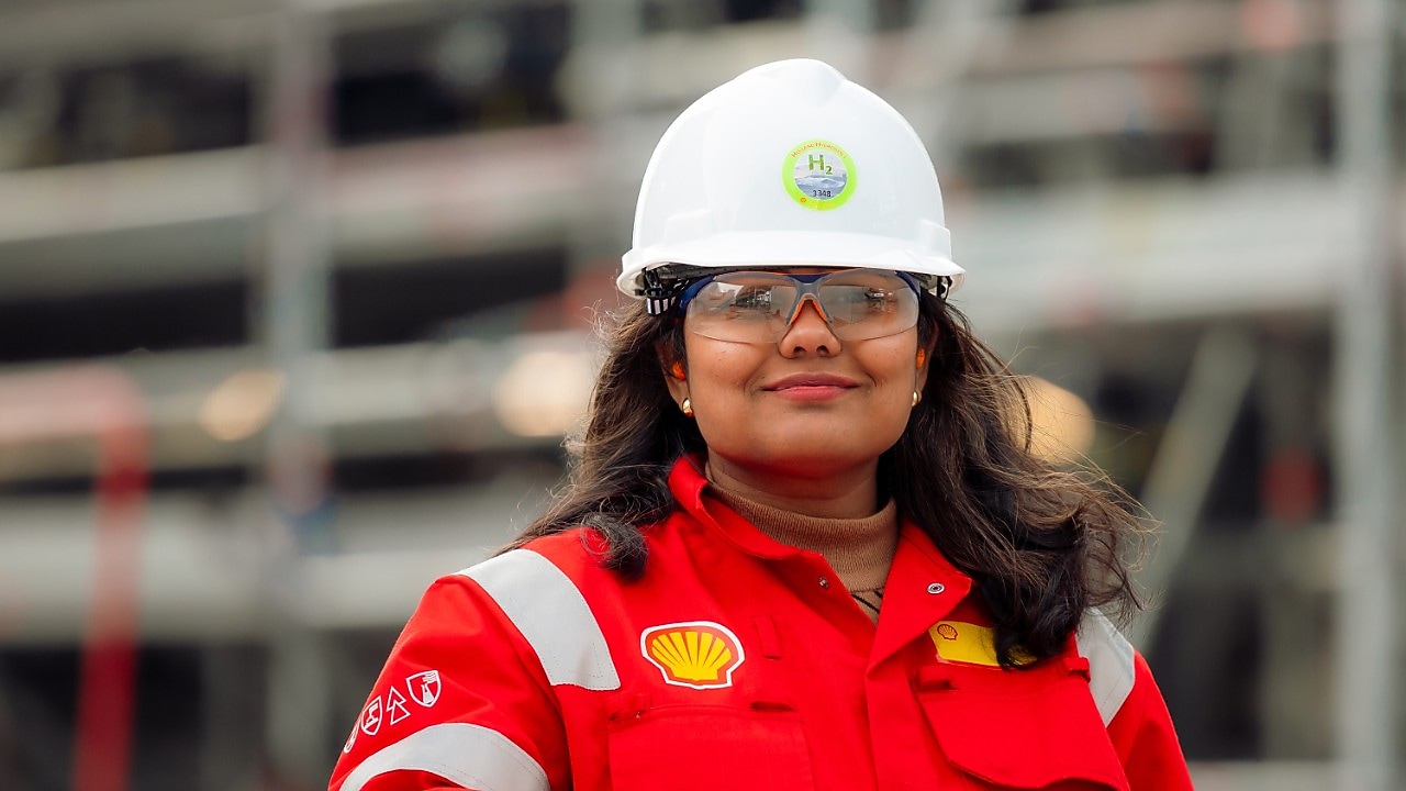 Vishnupriya (Priya) Aryabhumi bij de Holland Hydrogen 1 (Foto: Christian Kalse)
