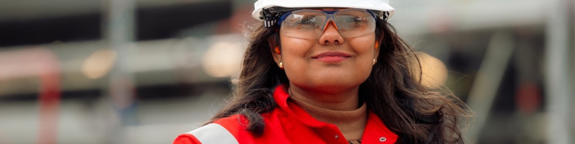 Vishnupriya (Priya) Aryabhumi bij de Holland Hydrogen 1 (Foto: Christian Kalse)